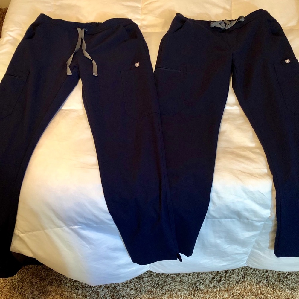 Figs yola skinny scrub pant